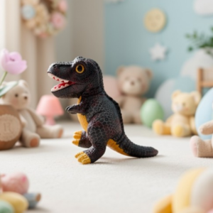 PELUCHE DINOSAURIO gris