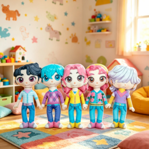 K-POP sayaboys nacional 32 cm sublimado Plush