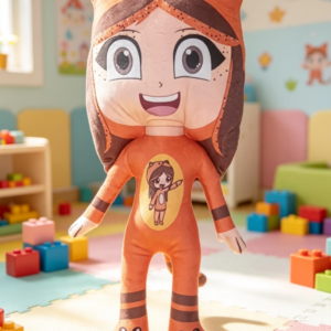 LINA mandarina PELUCHE sublimado nacional 35 cm plush