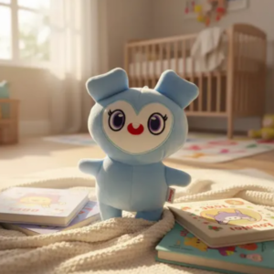 Llavero peluche lovely twice 10 cm celeste