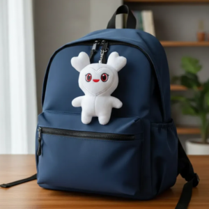 Llavero peluche lovely twice blanco 10 cm