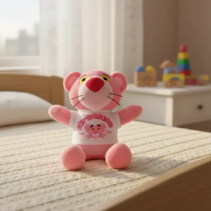 Peluche pantera rosa 22 cm con remera