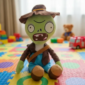 PELUCHE zombie vaquero 20 cm con bolso