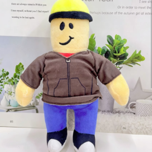 PELUCHE ROBLOX ropa maron