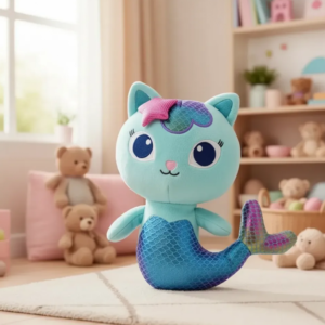 Peluche CASITA DE GABI sirena 22 cm